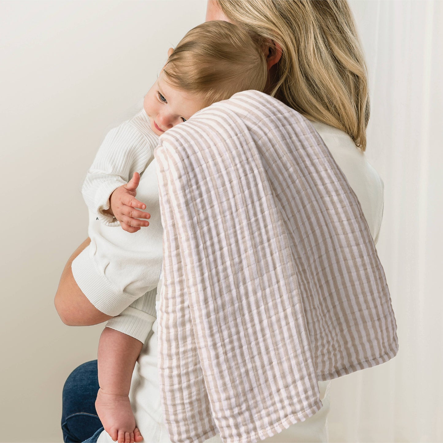 Chai Stripes Breastfeeding Boss