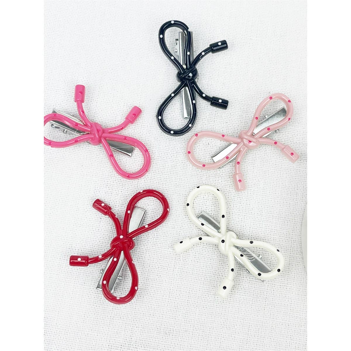Knotted Bow Hair Clip