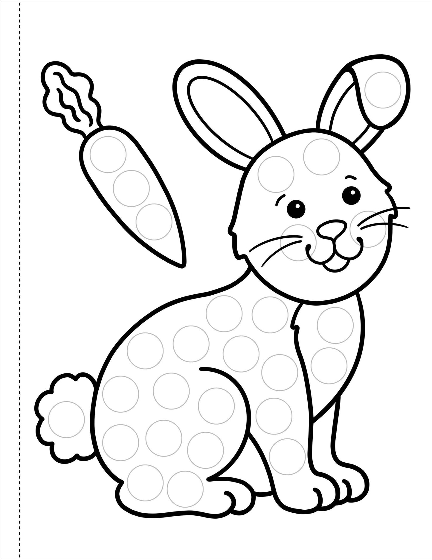 Animals Dot Markers Coloring Book