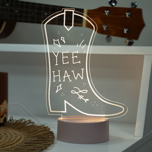 Cowboy Boot Sign