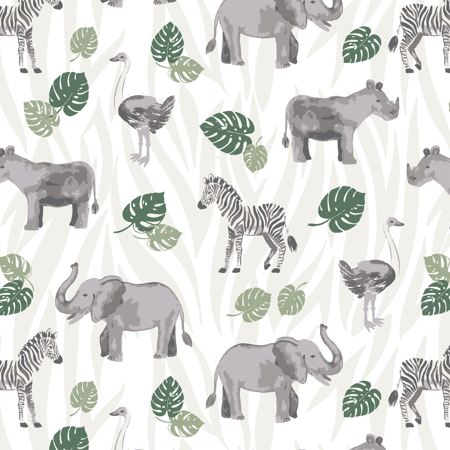 Jungle Muslin Sleeper 6-12M