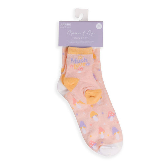 Mama & Me Socks Set Mushy Love