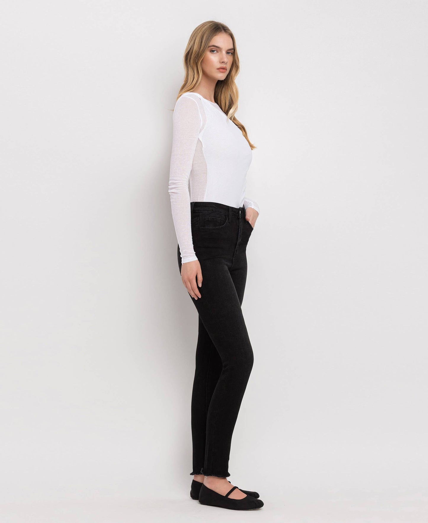 Marilyn SUPER HIGH RISE ANKLE SKINNY JEANS