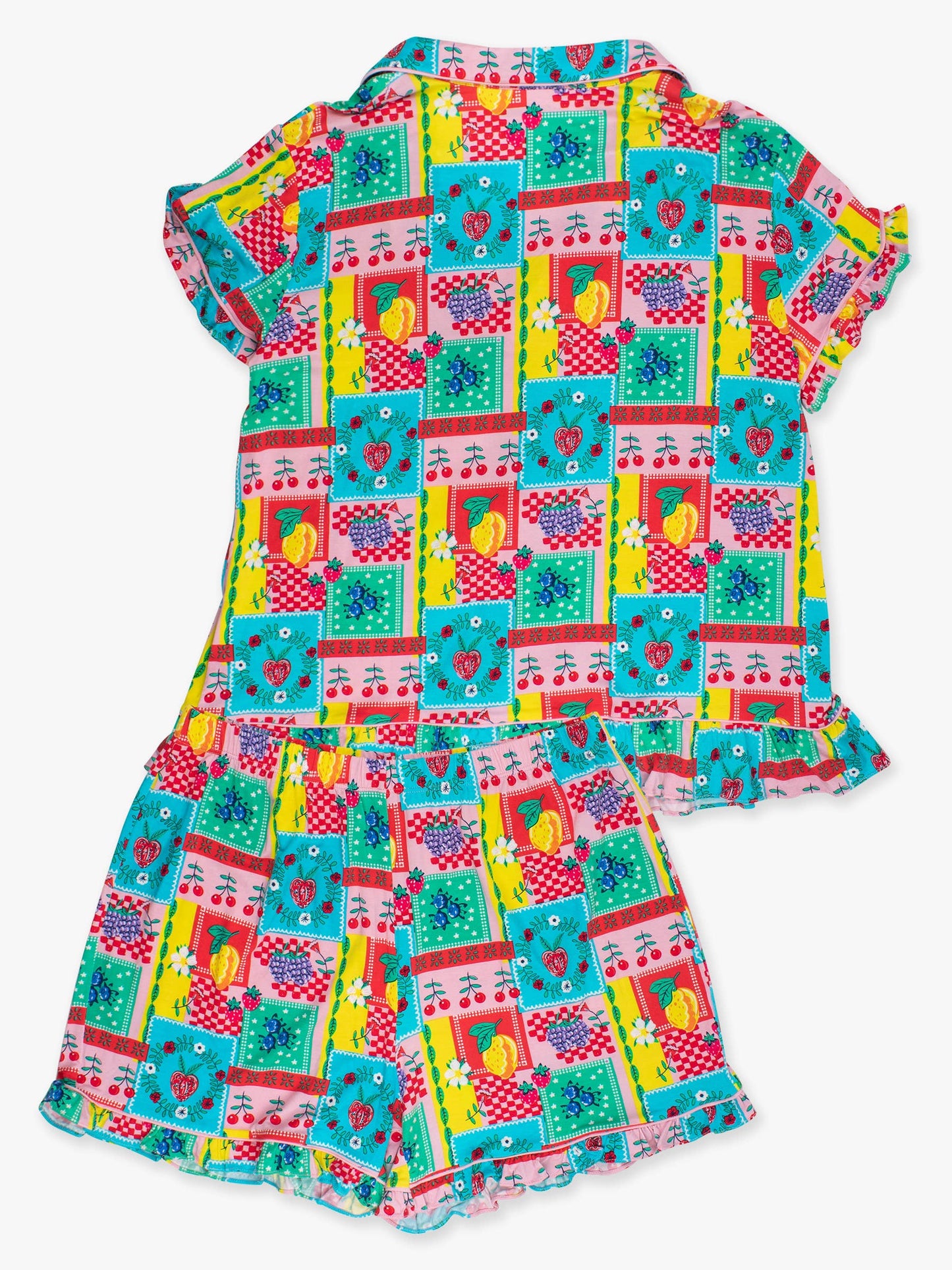 Picnic Party Ruffle Pajama Set