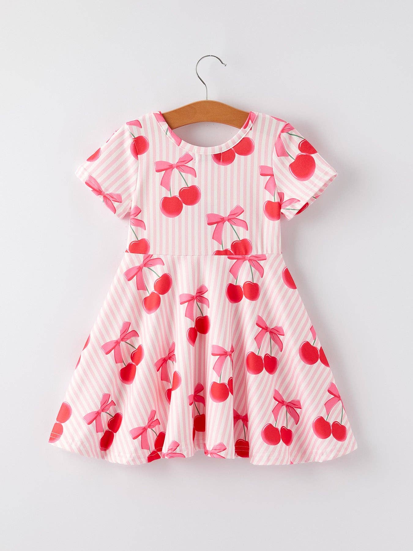 Cherry Stripe Dress
