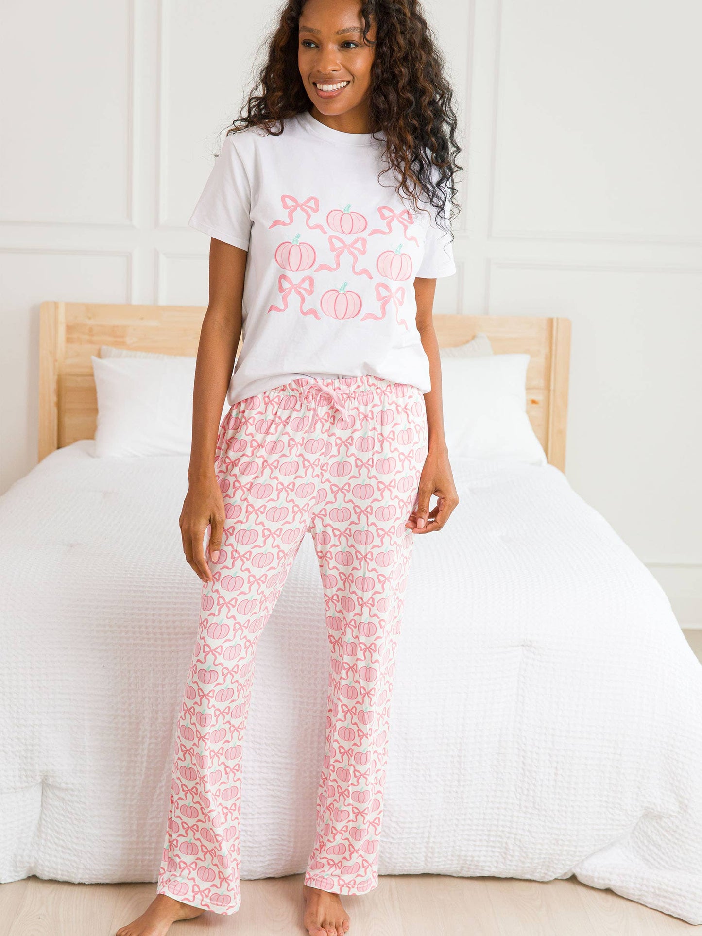 Pumpkin & Bows Tee