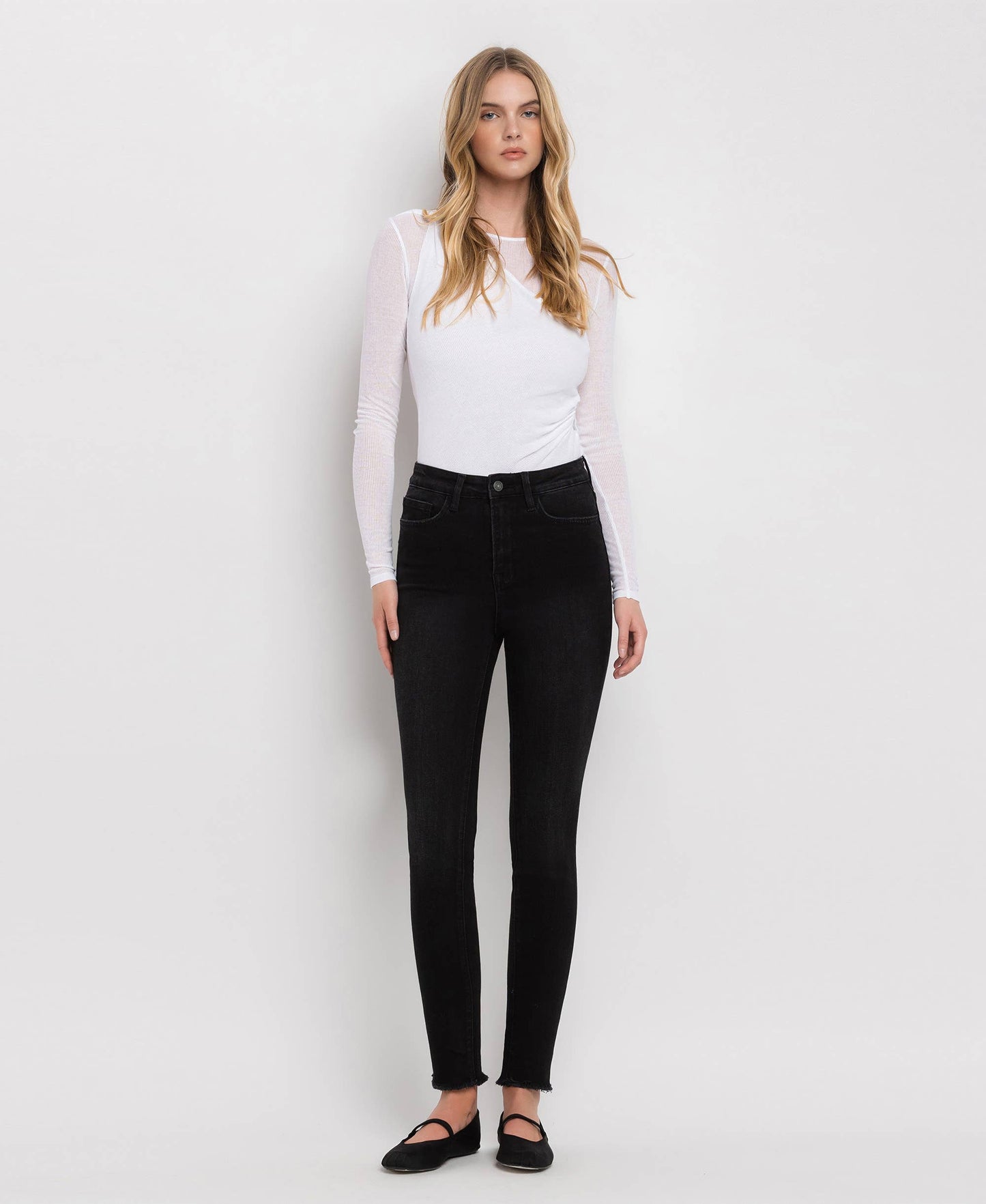 Marilyn SUPER HIGH RISE ANKLE SKINNY JEANS
