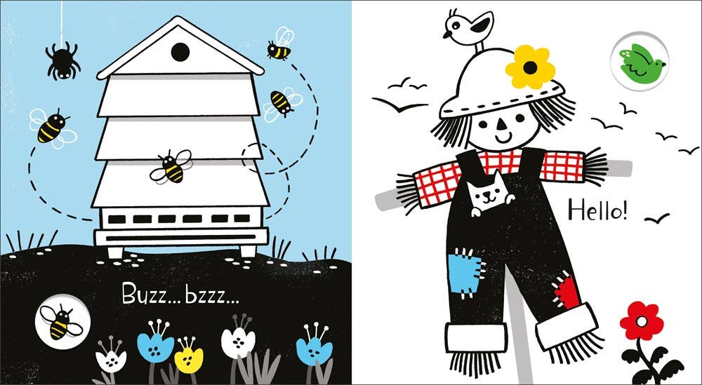 Farm Baby's Black And White Books