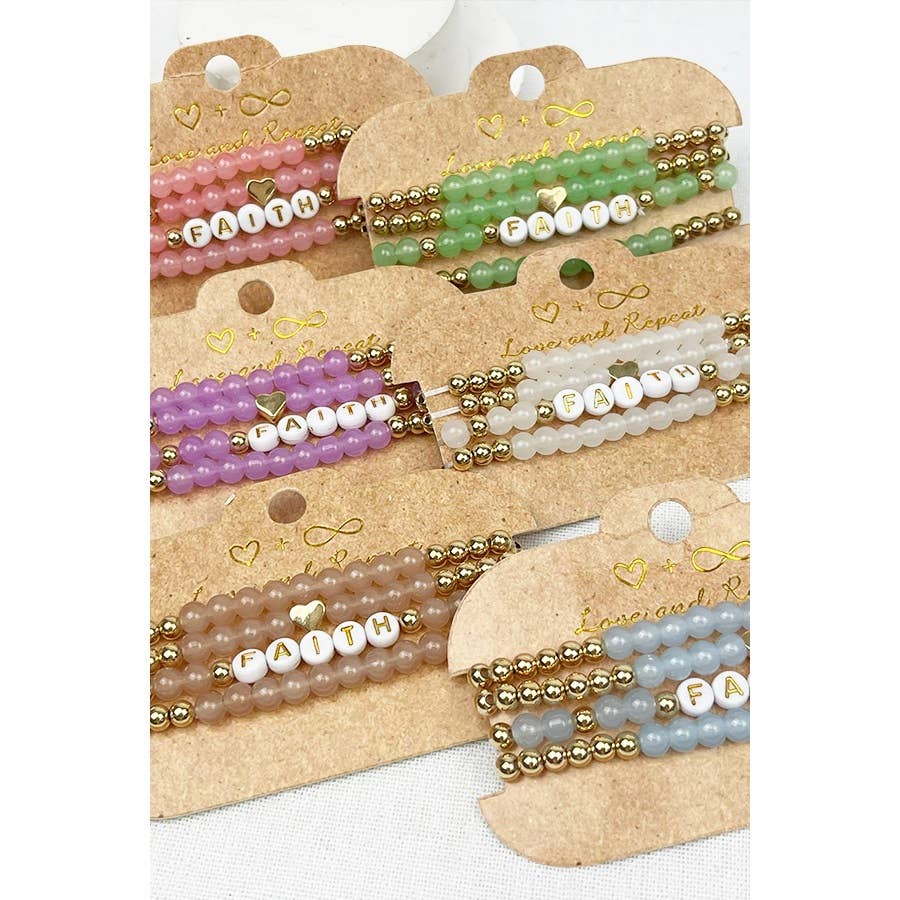 Faith Stack Bracelets