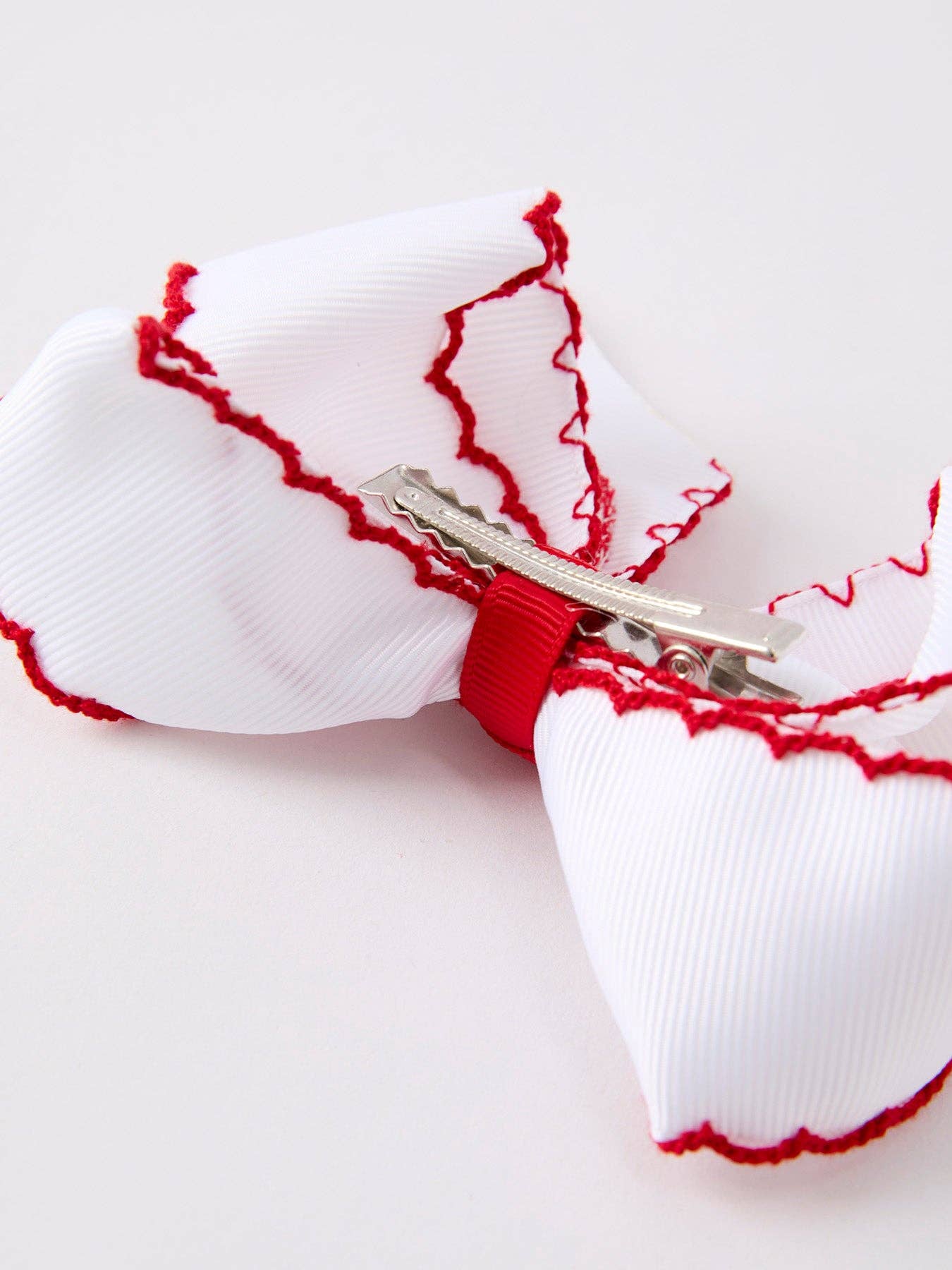 BACK TO SCHOOL Apple Bow Hairpin