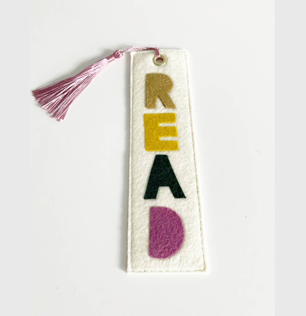 Read Felt Bookmark