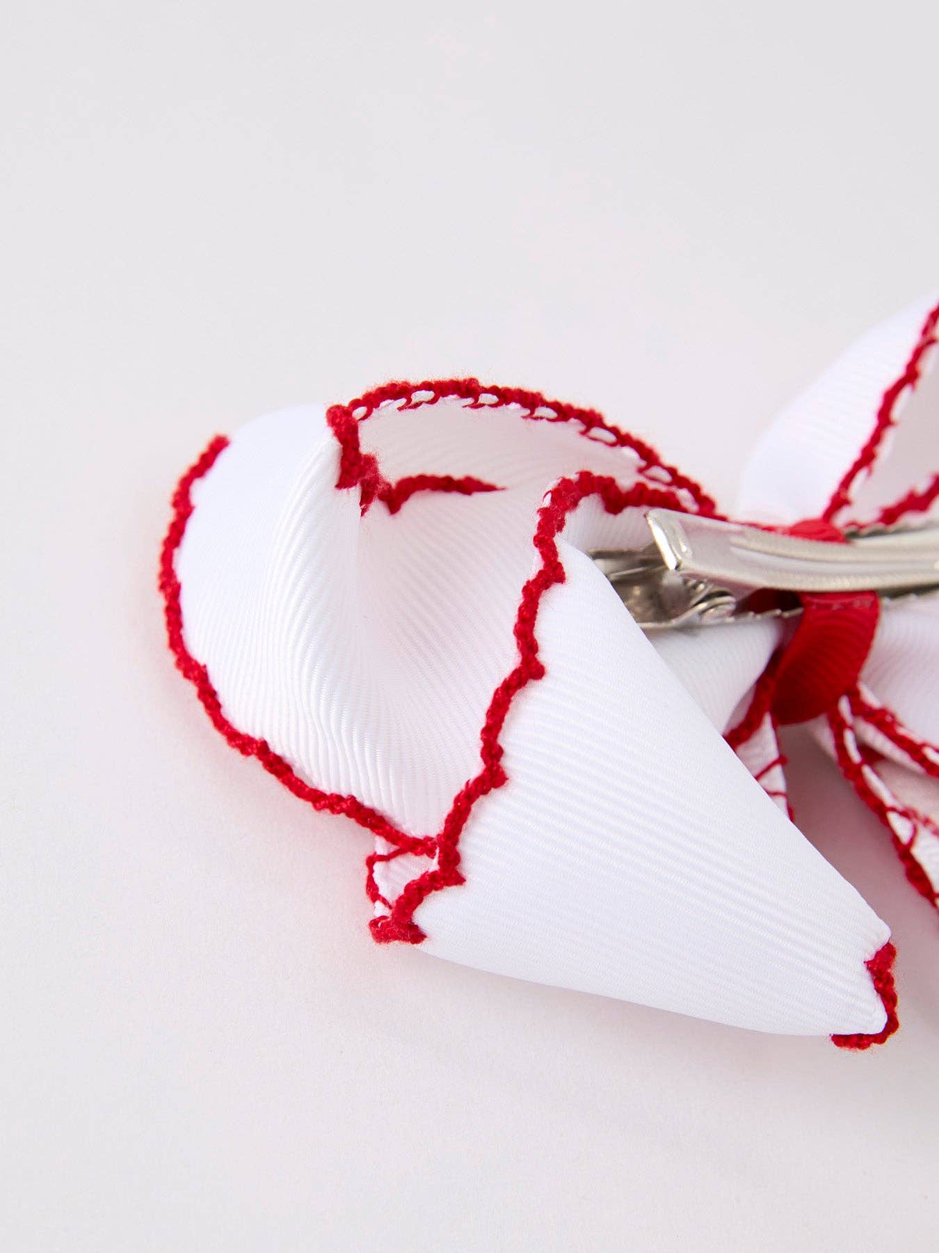 BACK TO SCHOOL Apple Bow Hairpin