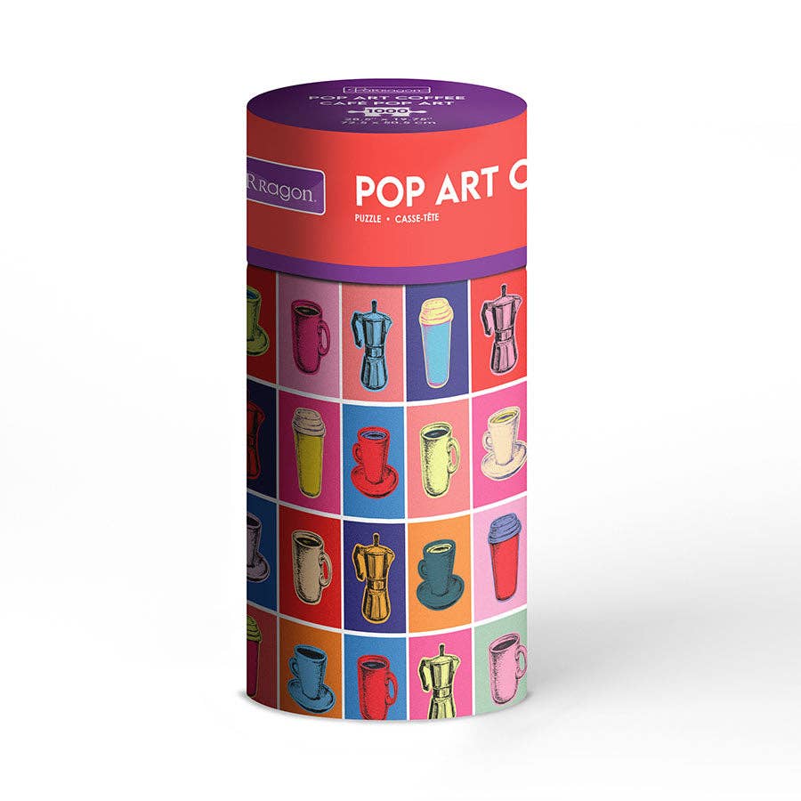Pop Art Coffee 1000 Piece Adult Puzzle