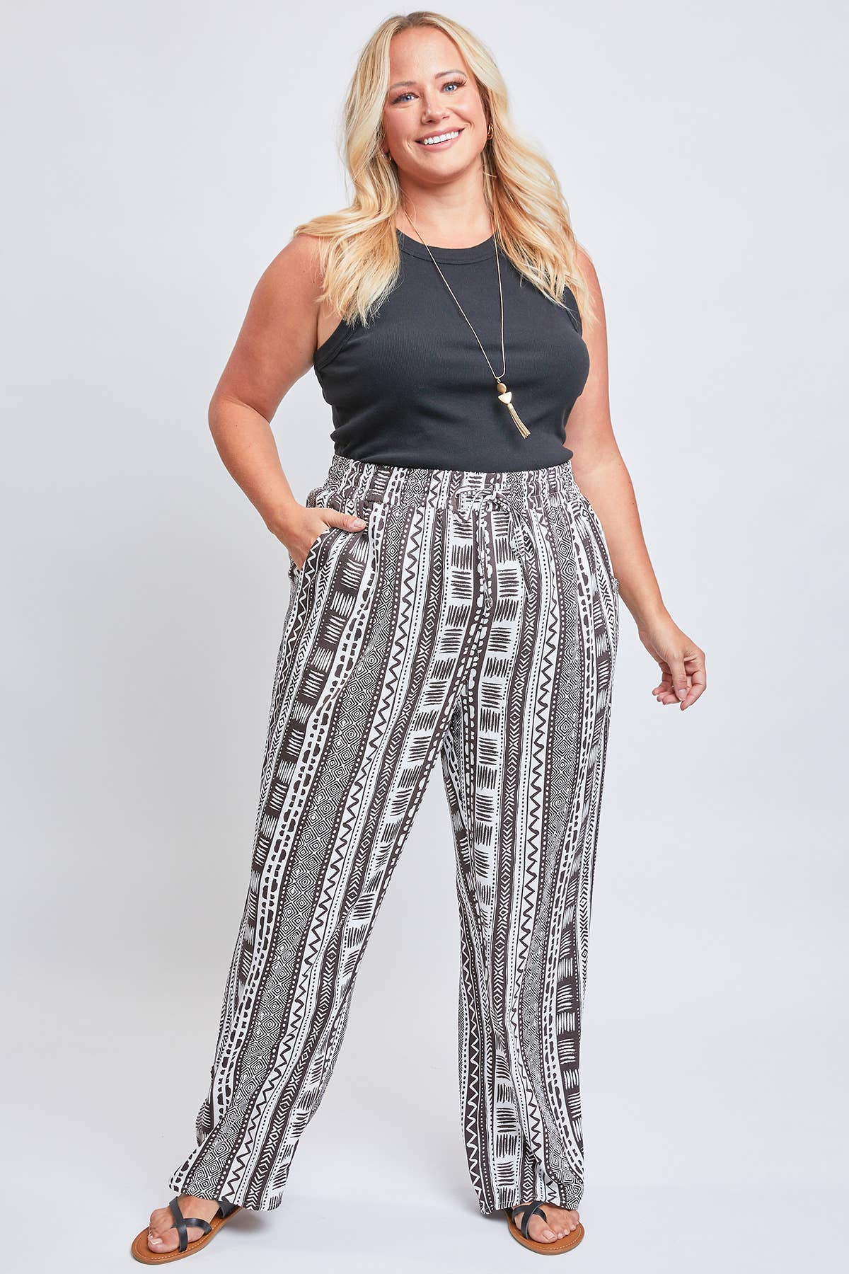 PL Tribal Linen Pant