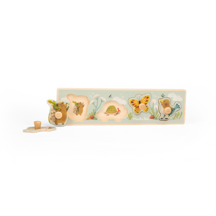 The Three Little Rabbits Wooden Animal Puzzle