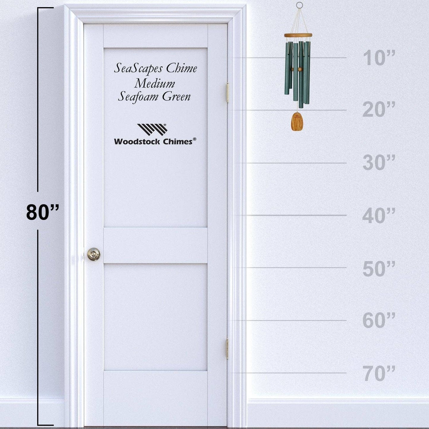 SeaScapes Chime™ - Seafoam Green, Medium