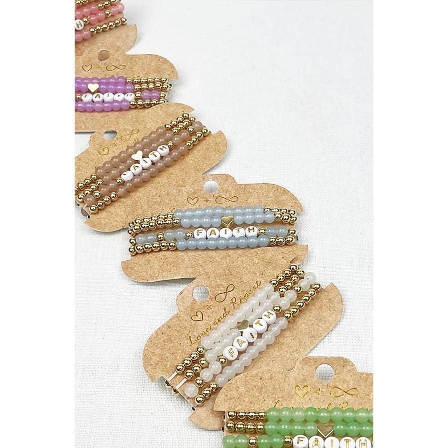 Faith Stack Bracelets