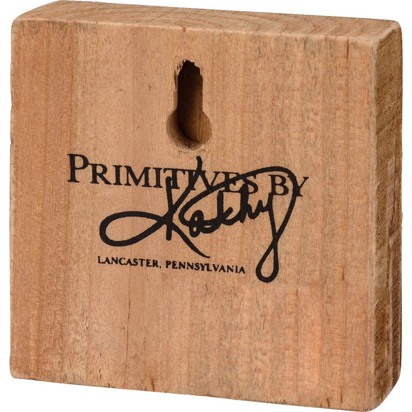 I Love You A Bushel And A Peck Block Sign