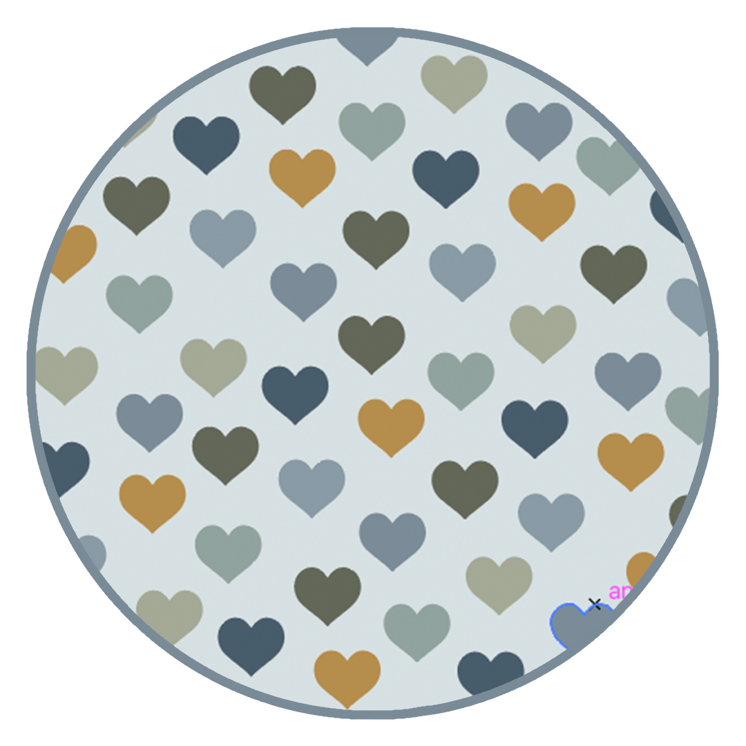 Blue Hearts Little Love PJs