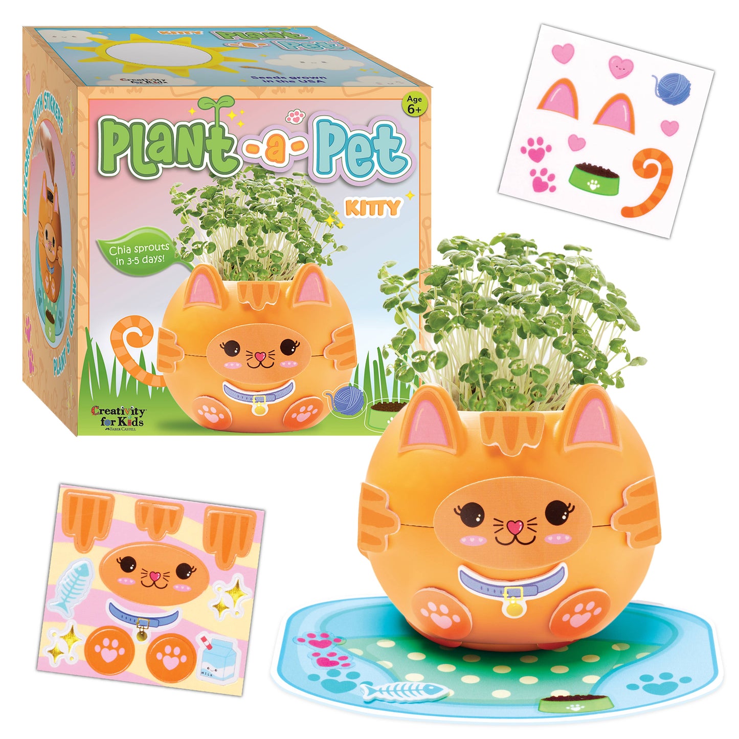 Plant a Pet Mini Grow Craft Kit for Kids