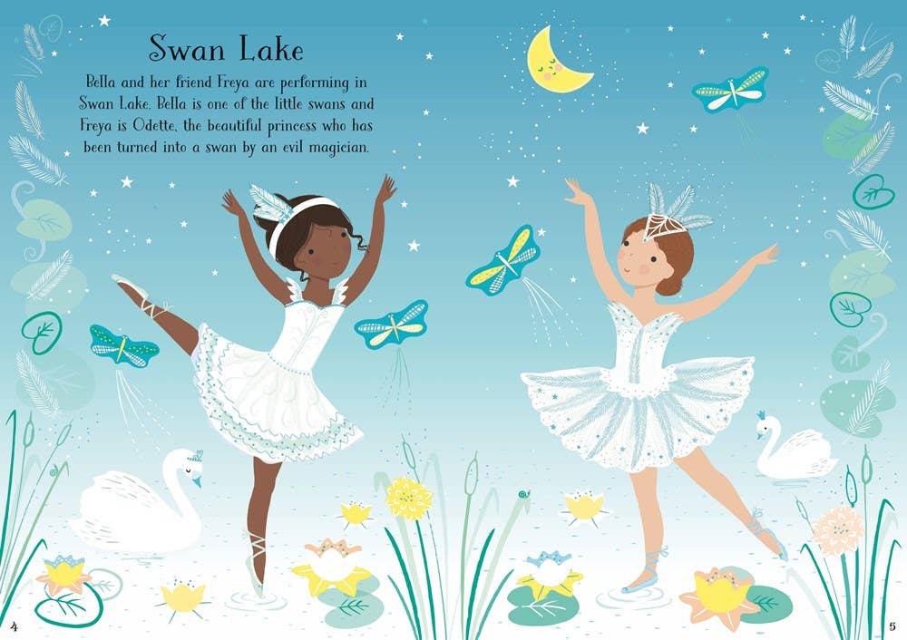 Ballerina Little Sticker Dolly Dressing