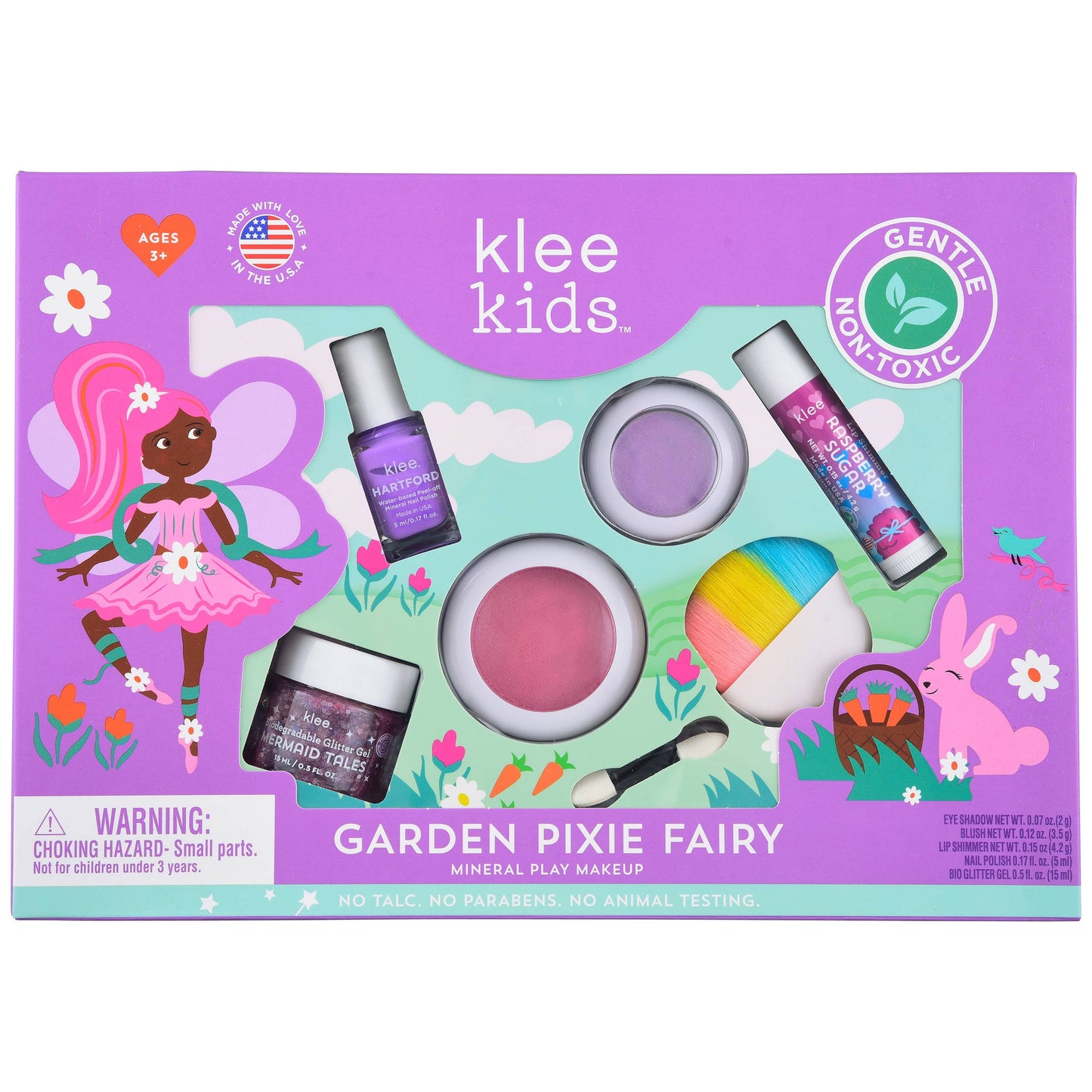 Pink Ballet Fairy Klee Kids Deluxe Play Makeup Kit