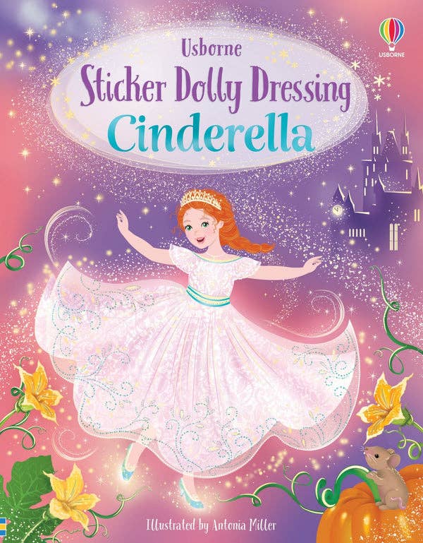 Cinderella Sticker Dolly Dressing