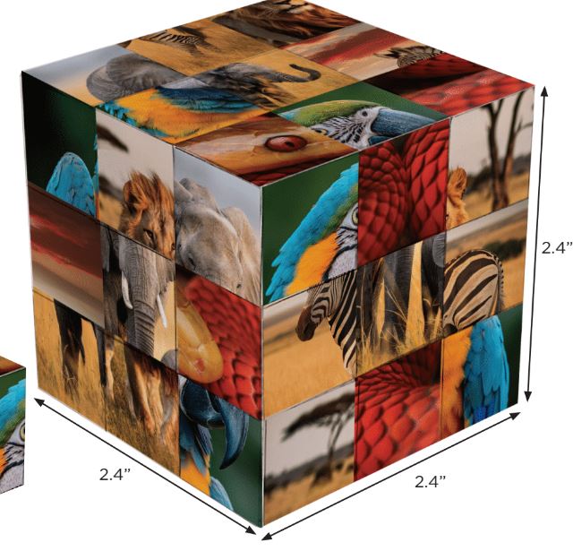 Animal Puzzle 27 pc Click Blocks