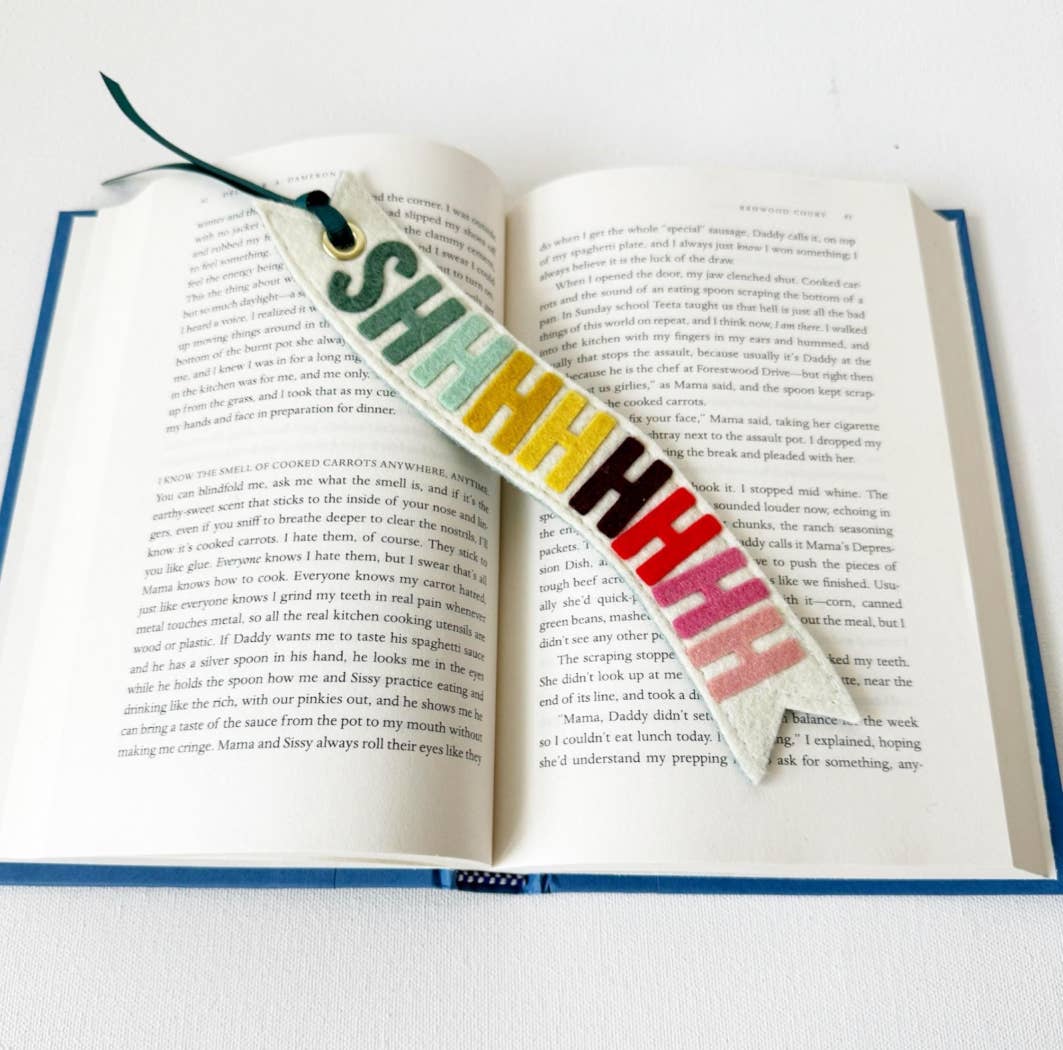 Shh… Felt Bookmark