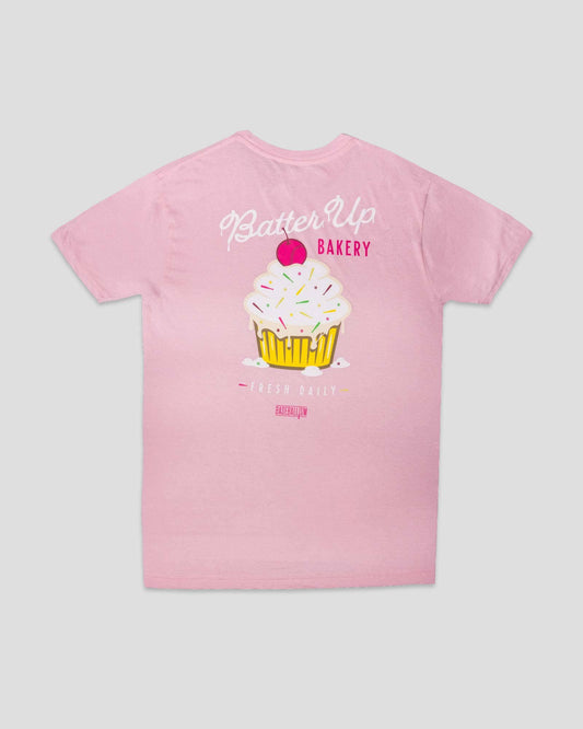 Batter Up Bakery Confetti Cupcake T-Shirt--Adult