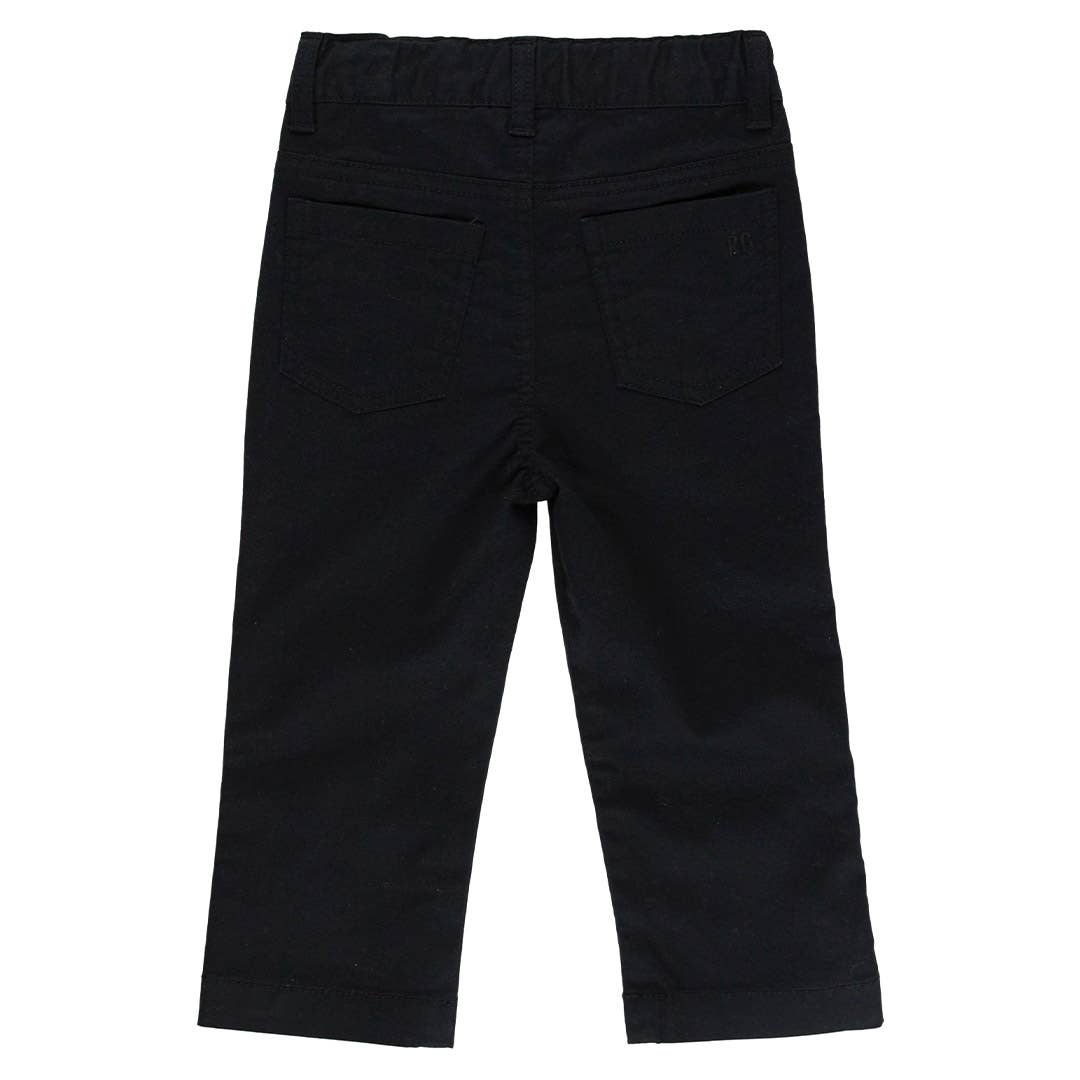 Black Stretch Chino Pants