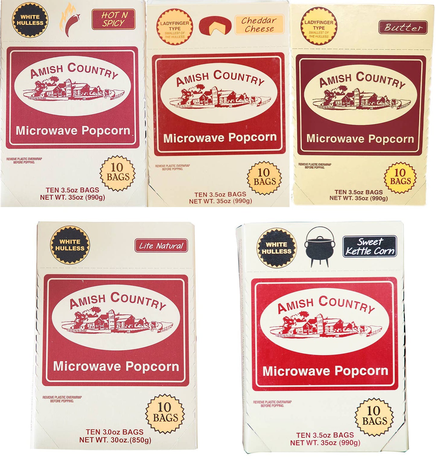 Microwave Popcorn Mixed Case