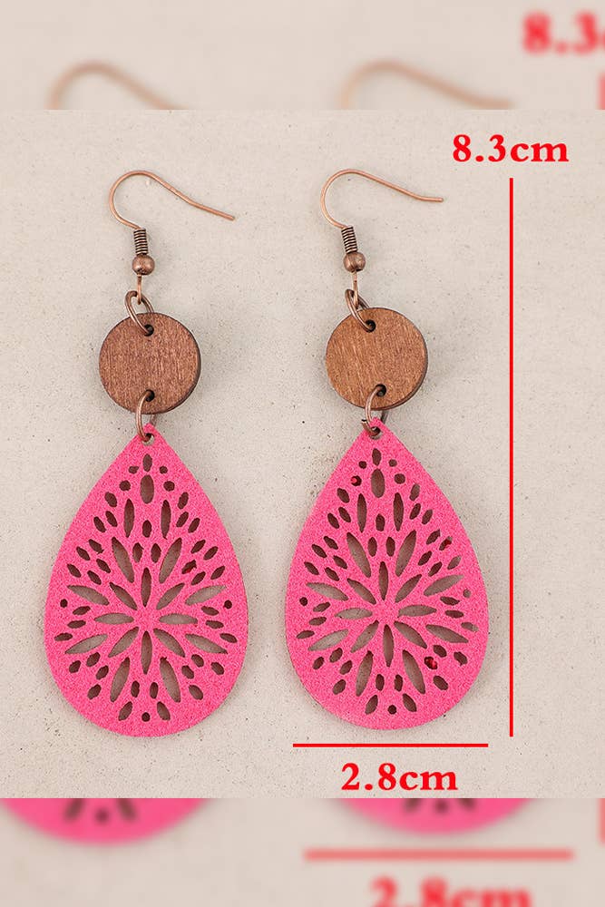 Bohemia Wooden Earrings