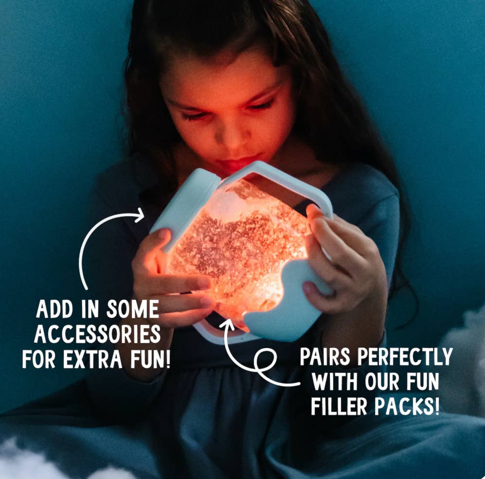 Frosty Blue Play Jar