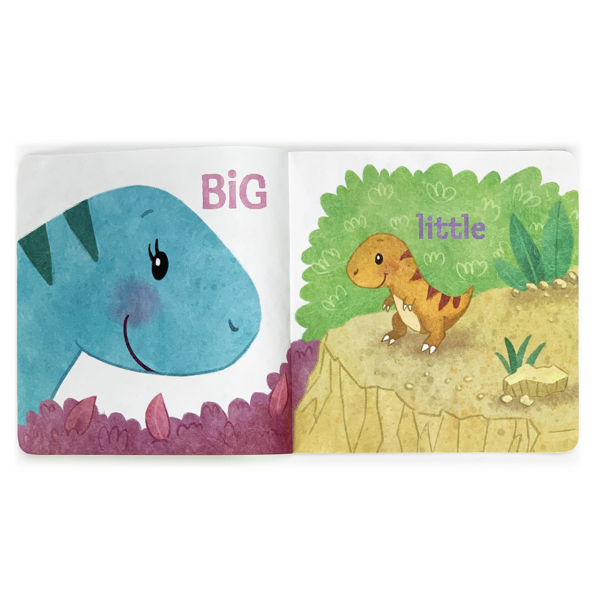 Dinosaurs Big and Little Tuffy Book
