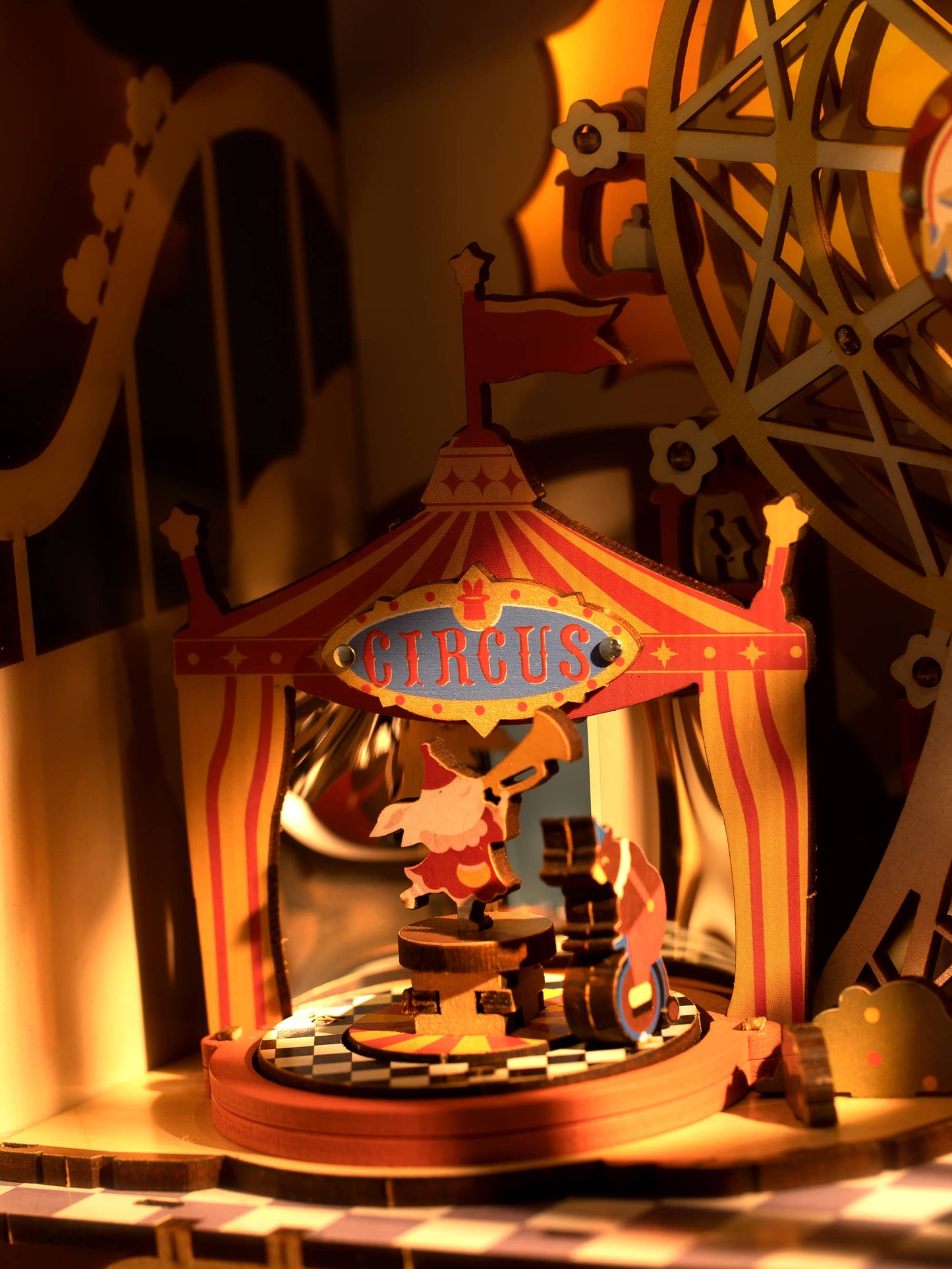 Sunset Carnival DIY Mechanical Music Box