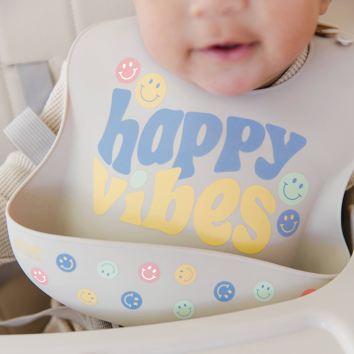 Bib Happy Baby Vibes