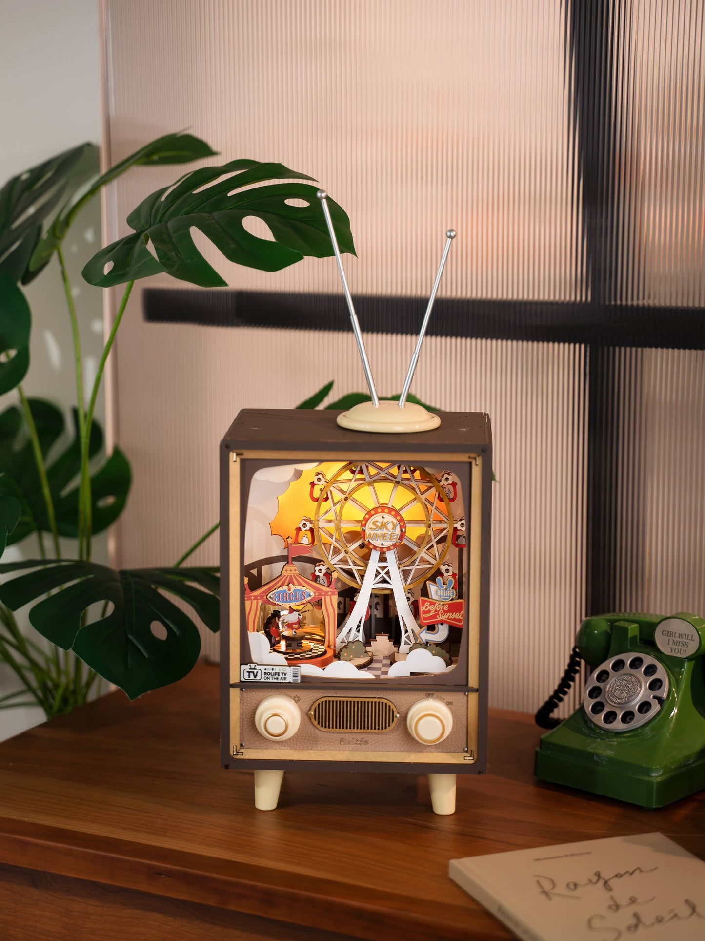Sunset Carnival DIY Mechanical Music Box
