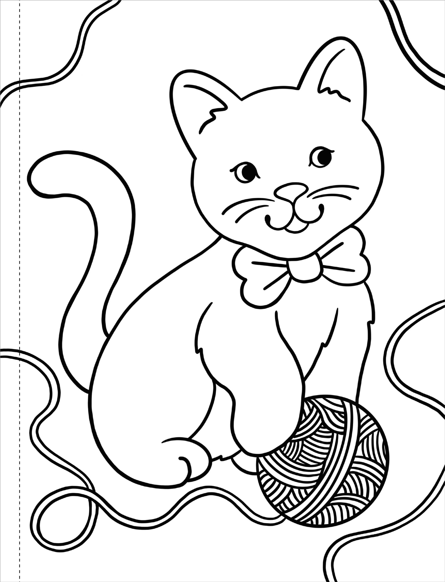Animals, My First Coloring Book