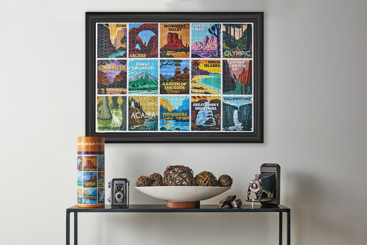 American Vistas 1000 Piece Puzzle