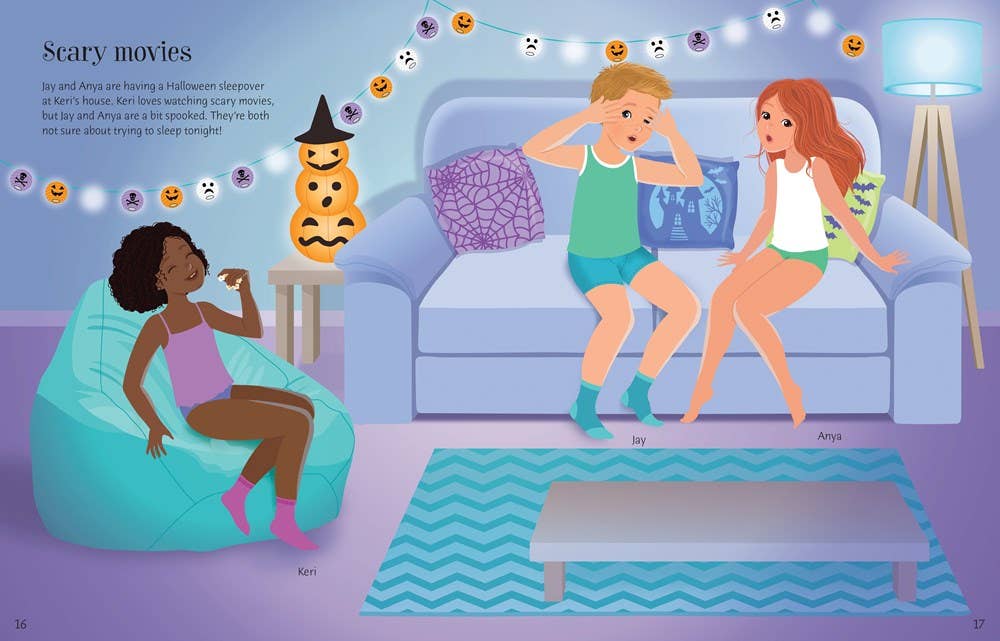 Halloween Party Sticker Dolly Dressing