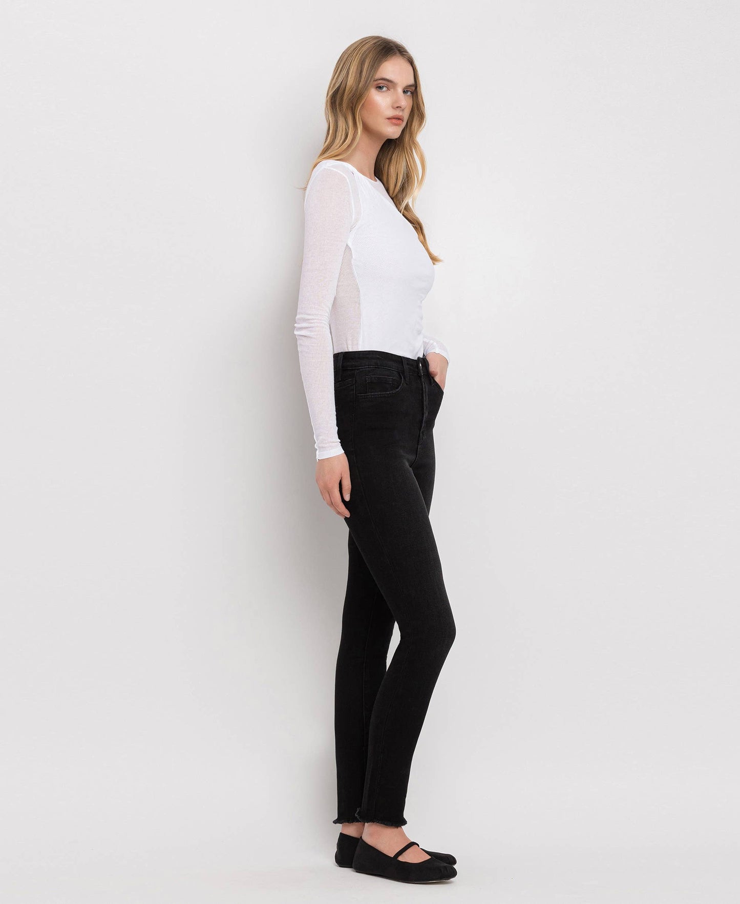 Marilyn SUPER HIGH RISE ANKLE SKINNY JEANS