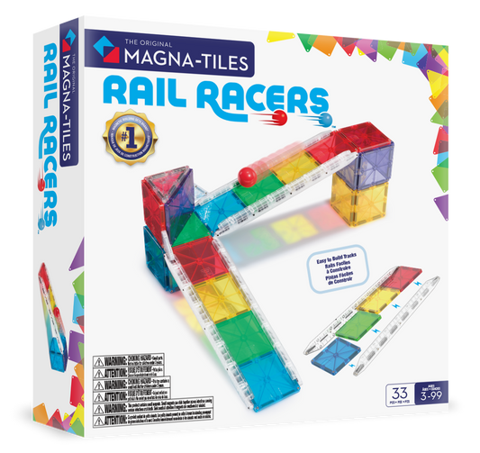 Rail Racers 33 pc Set