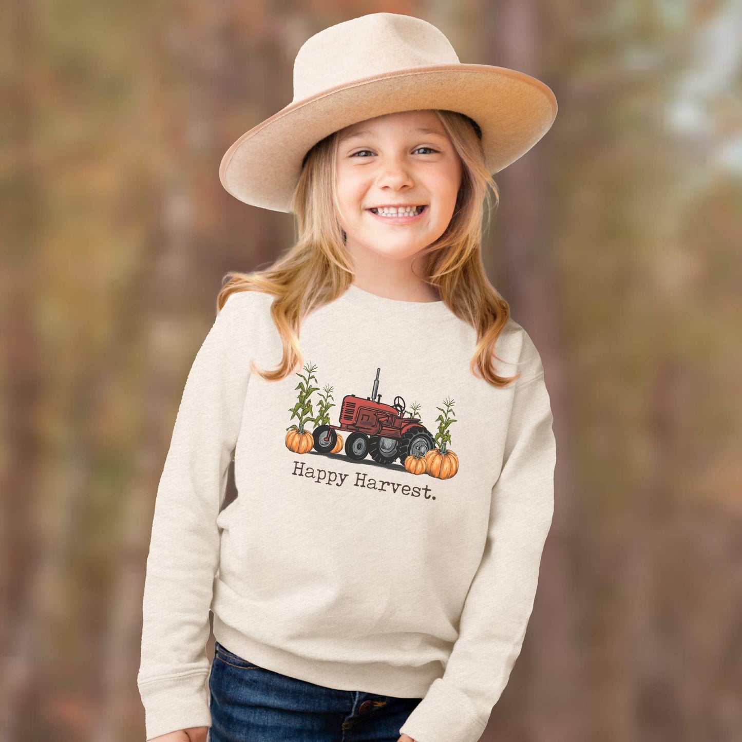 "Happy Harvest" Country Tractor Farm Fall 2024 Fair Tees