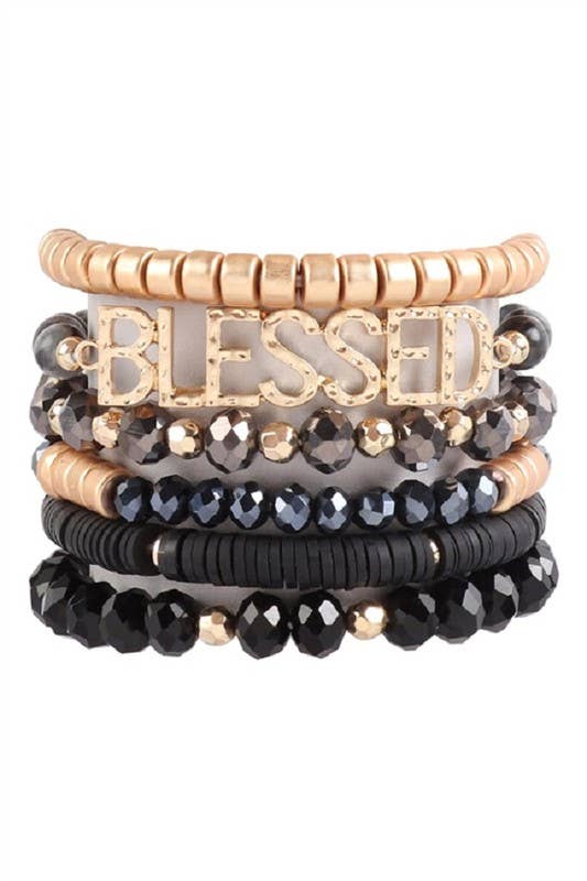 LR BLESSED CHARM BEADED BRACELET