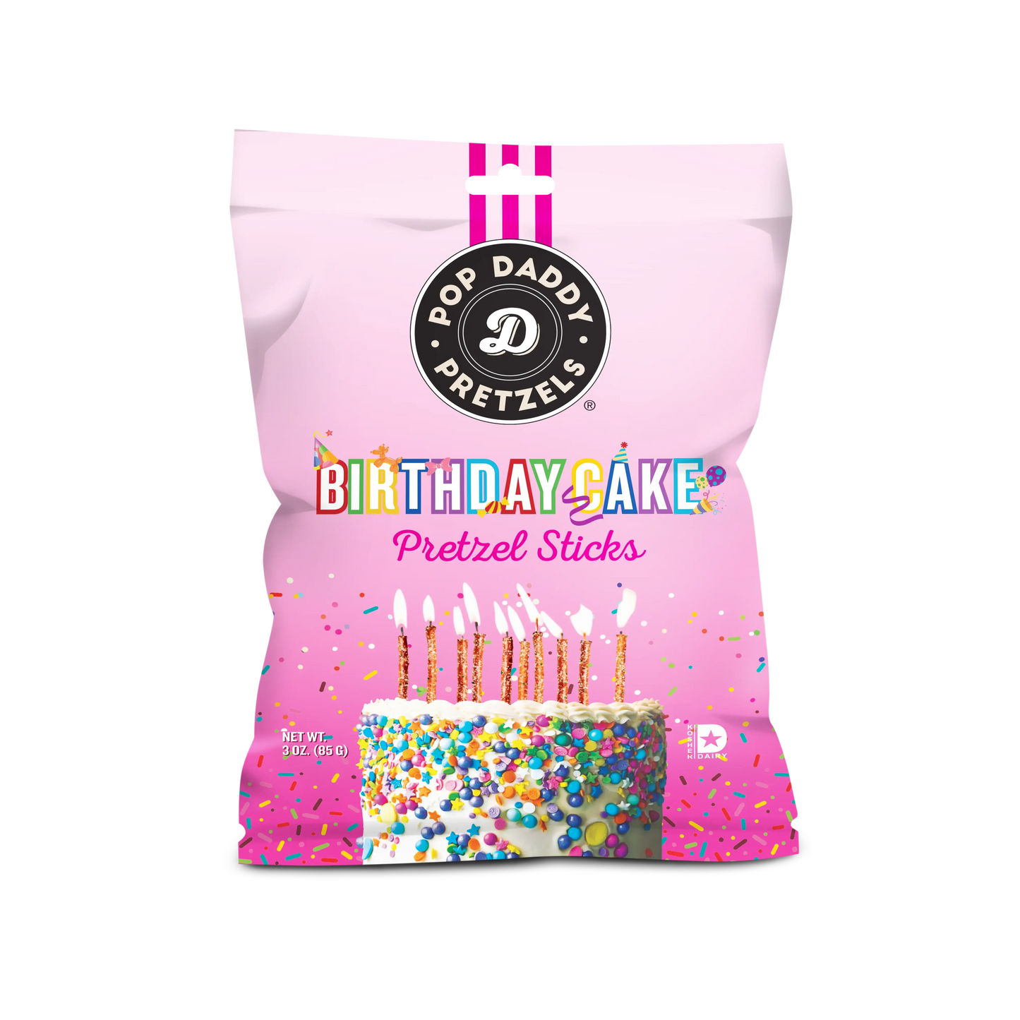 Birthday Cake Seasoned Pretzels