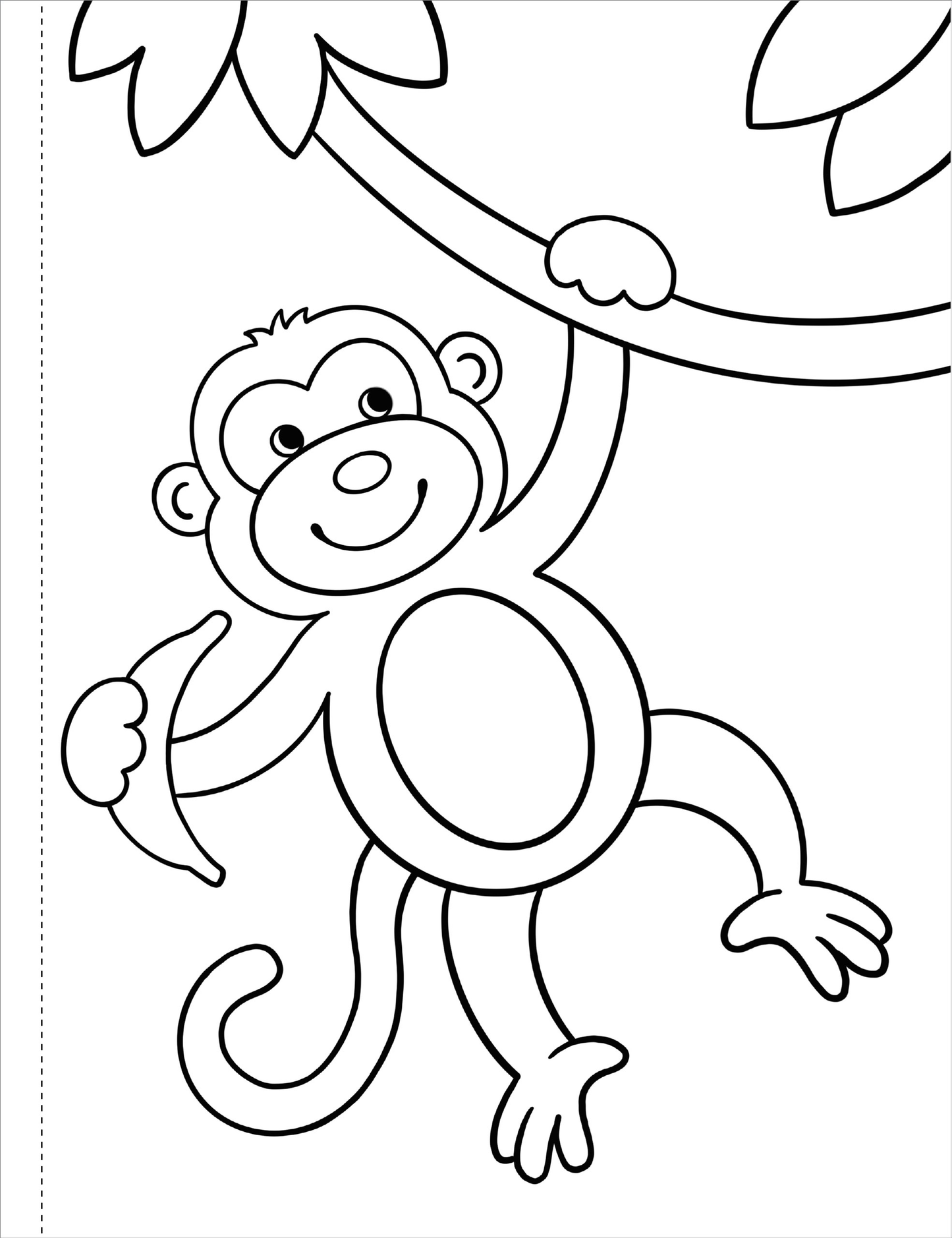 Animals, My First Coloring Book