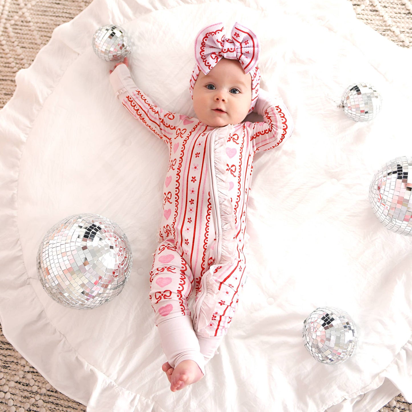 Hallie Ruffle Zip