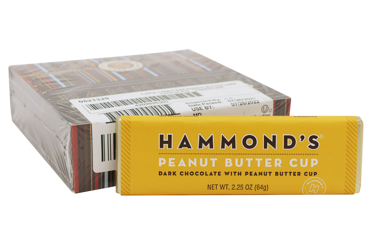 Hammond's Peanut Butter Cup Chocolate Bar