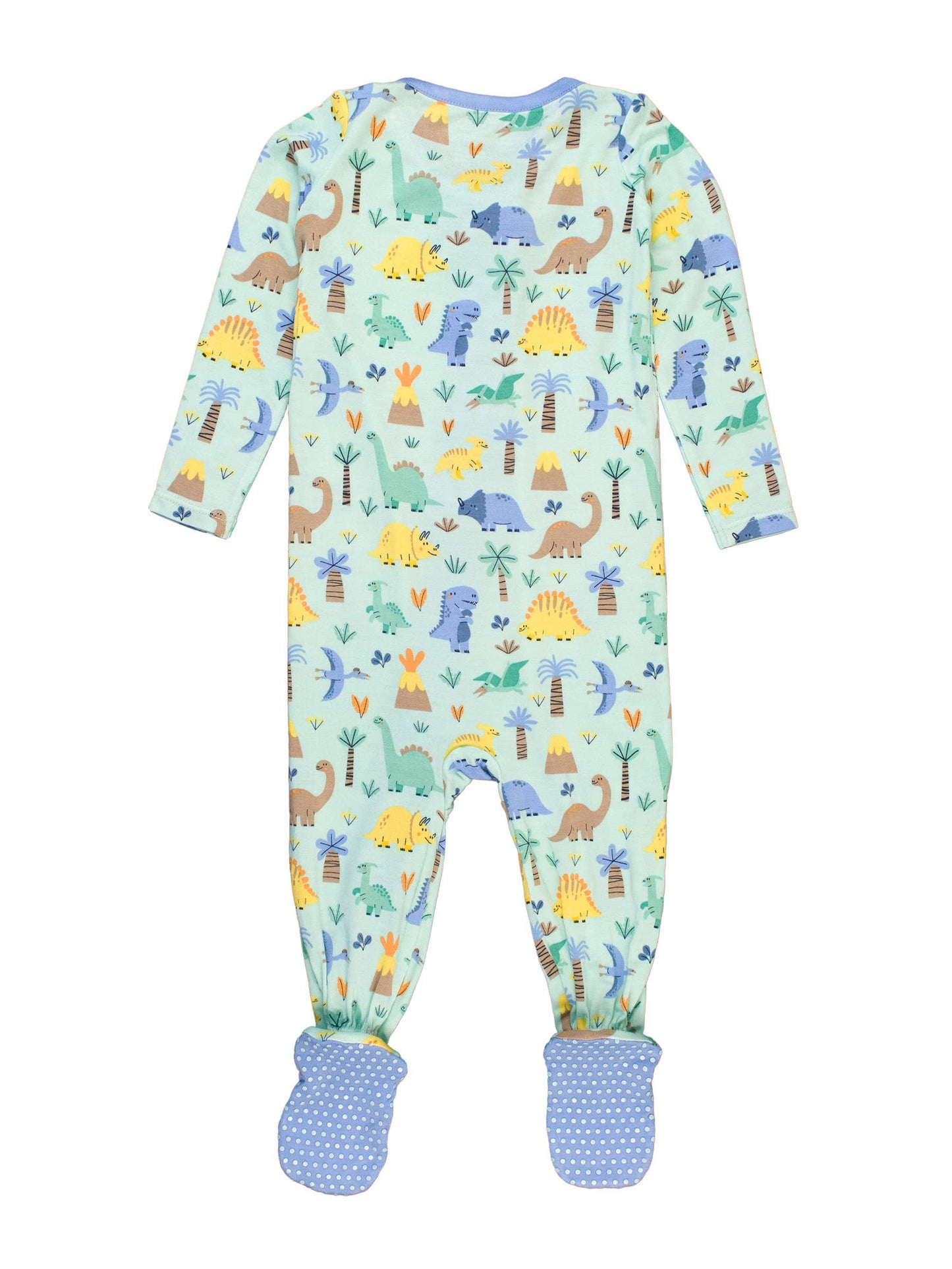 Dino-mite Dude Dinosaur Footed Pajama